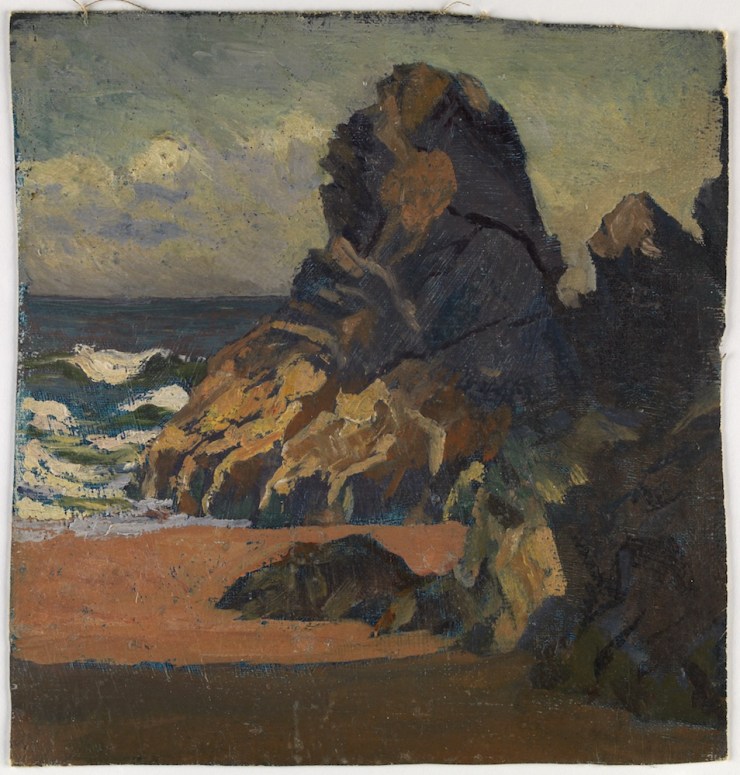 Wales, Ceredigion, Llangrannog, Careg Bica [RM]