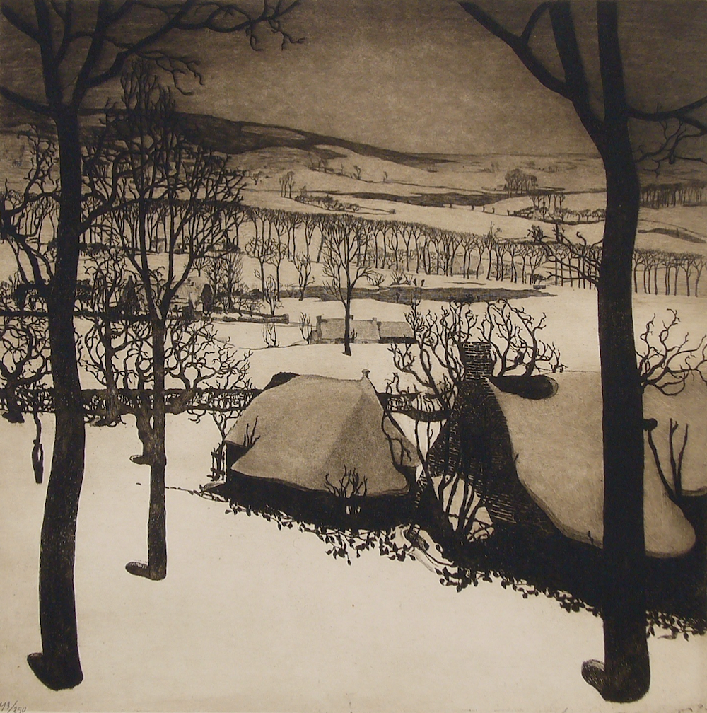 Jan de Cooman Winter in Flanders Saedeleer